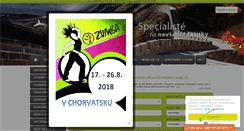 Desktop Screenshot of gattomtour.cz